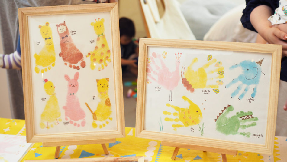 潜入リポート♡オシャレな手形アートで子どもの成長記録を可愛く残そう！